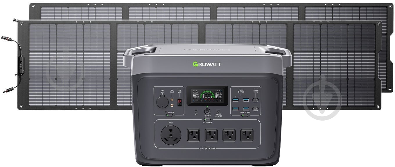 Зарядная станция Growatt INFINITY 2000 PRO (2048 Вт·ч) - фото 8 Зарядная станция Growatt INFINITY 2000 PRO (2048 Вт·ч) - фото 8