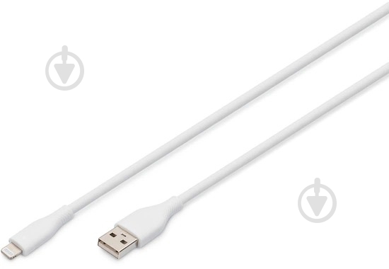 Кабель Digitus USB-A - Lightning Data/Charge USB 2.0 12W 2 м белый (AK-600108-020-W) - фото 1