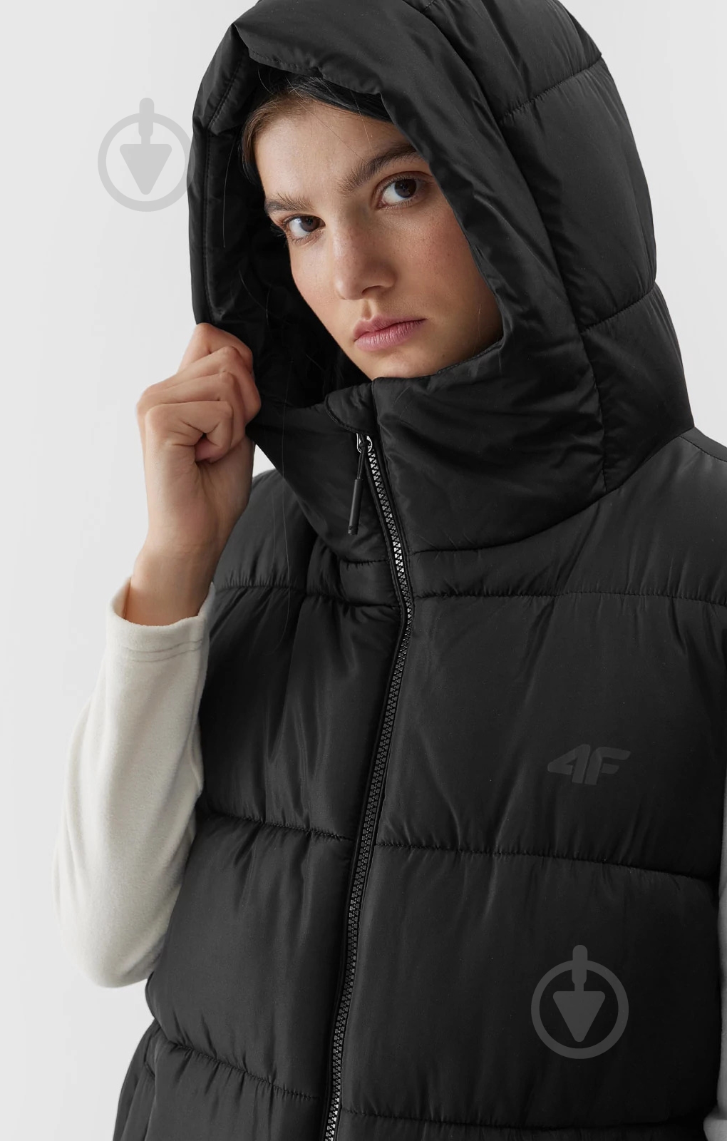 Жилет 4F VEST JACKET F065 4FRAW23TVJAF065-20S р.L черный - фото 4 Жилет 4F VEST JACKET F065 4FRAW23TVJAF065-20S р.L черный - фото 4