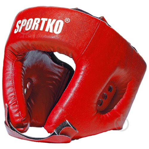 Шлем боксерский SPORTKO 5001-Red - фото 1 Шлем боксерский SPORTKO 5001-Red - фото 1
