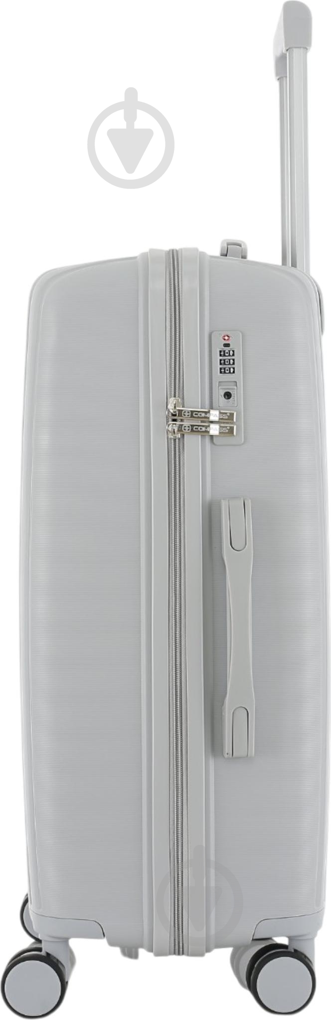Валіза Compass 63 л кремовий PP-849 60x42x25 см M - фото 7