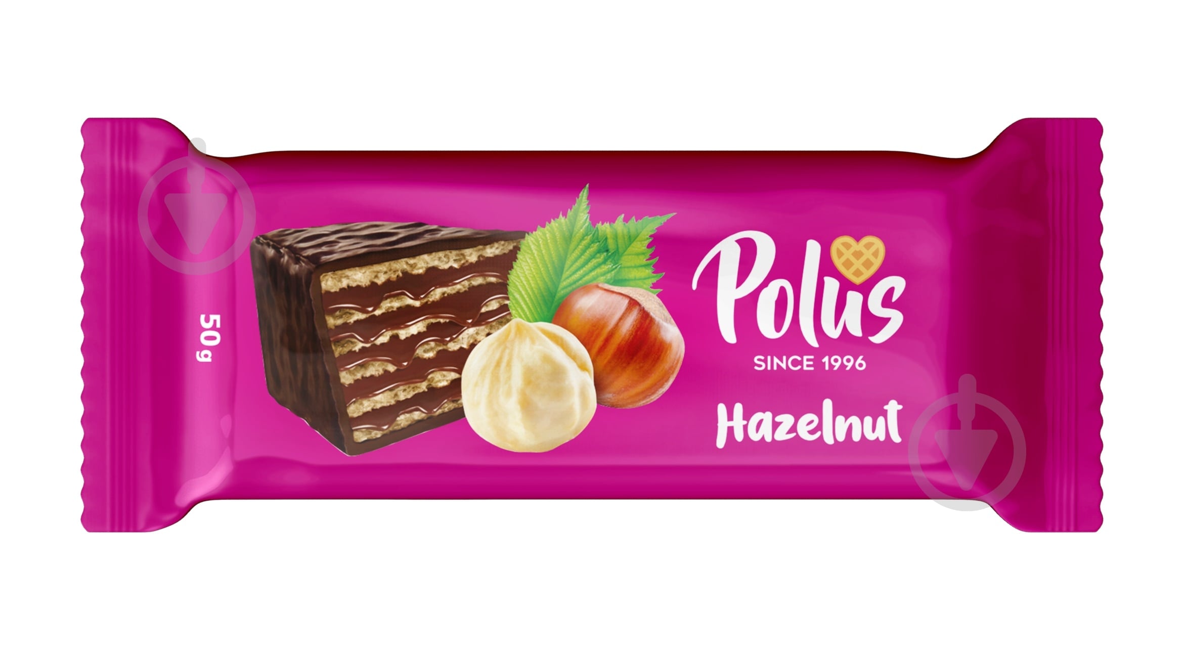 Батончик вафельный Polus Фундук 50 г - фото 1