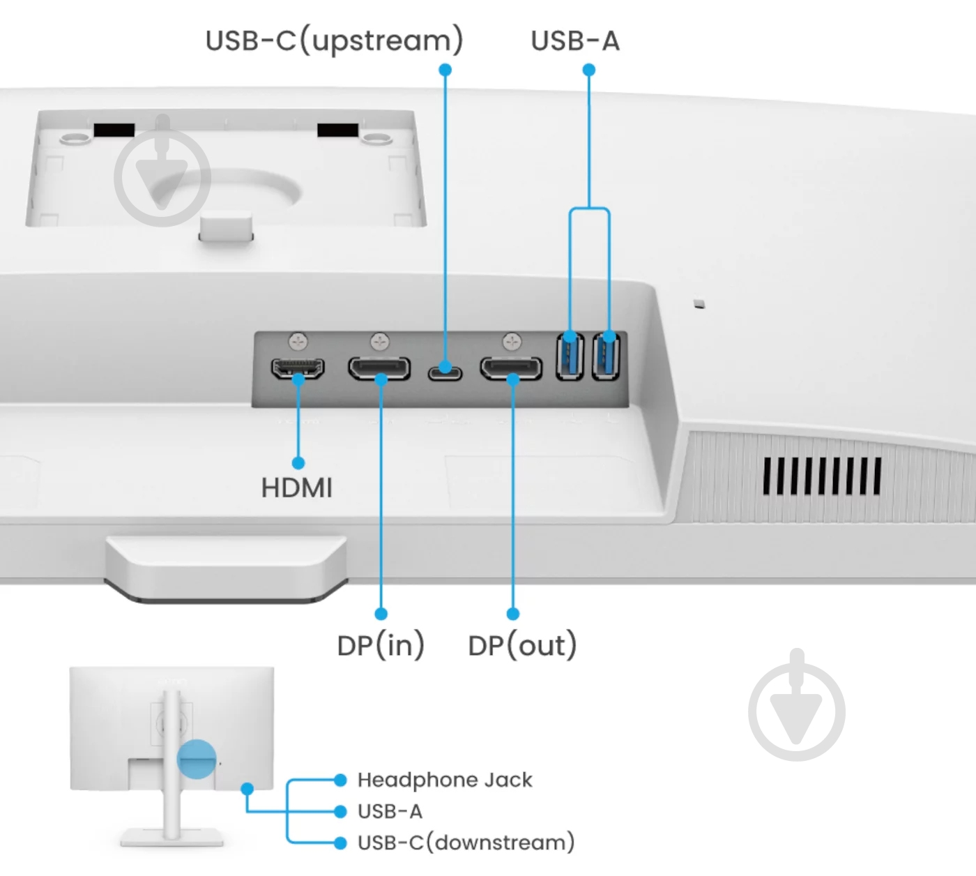Монитор BenQ GW2790QT 27" (9H.LLGLA.TBE) - фото 9