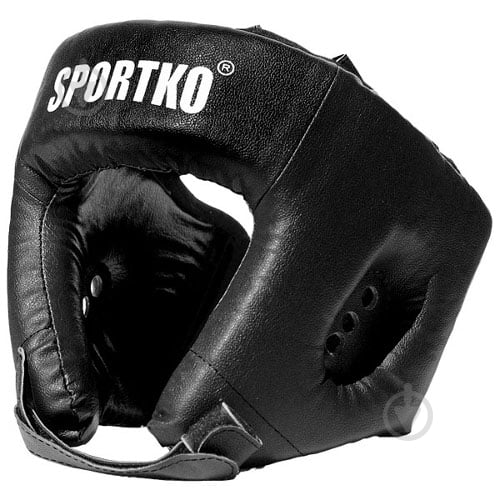 Шлем боксерский SPORTKO 5001-Black р. M - фото 1 Шлем боксерский SPORTKO 5001-Black р. M - фото 1