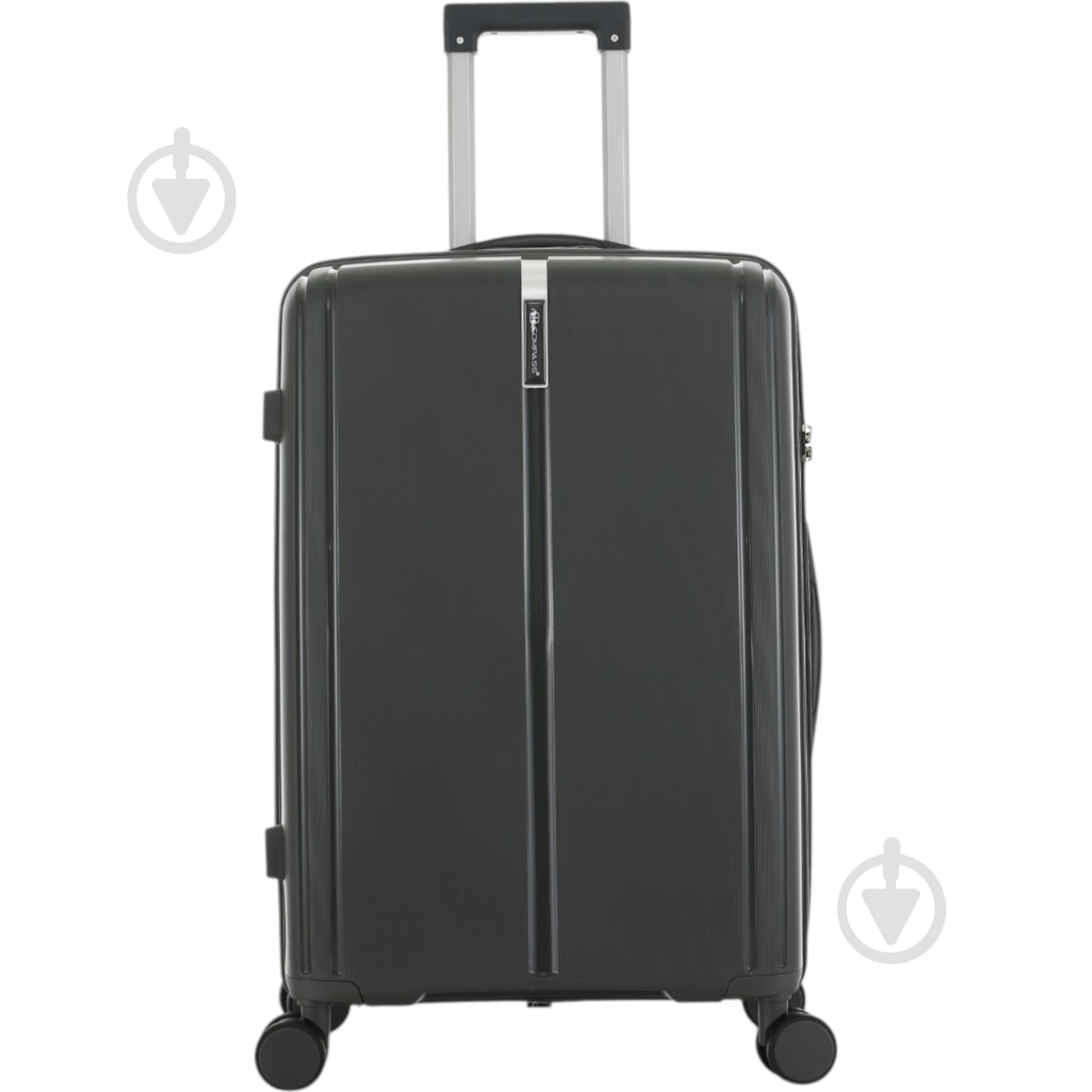 Чемодан Compass 63 л графит PP-849 60x42x25 см M - фото 1 Чемодан Compass 63 л графит PP-849 60x42x25 см M - фото 1