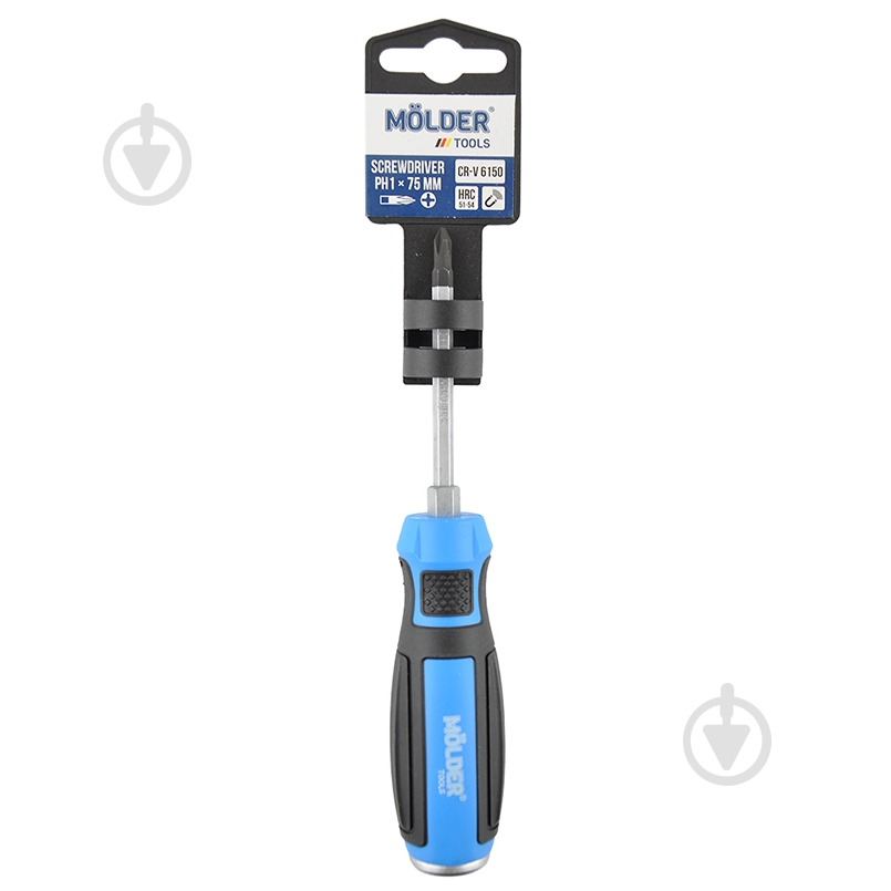 Отвертка ударная Molder PH1x75 мм (MT33101) - фото 1 Отвертка ударная Molder PH1x75 мм (MT33101) - фото 1