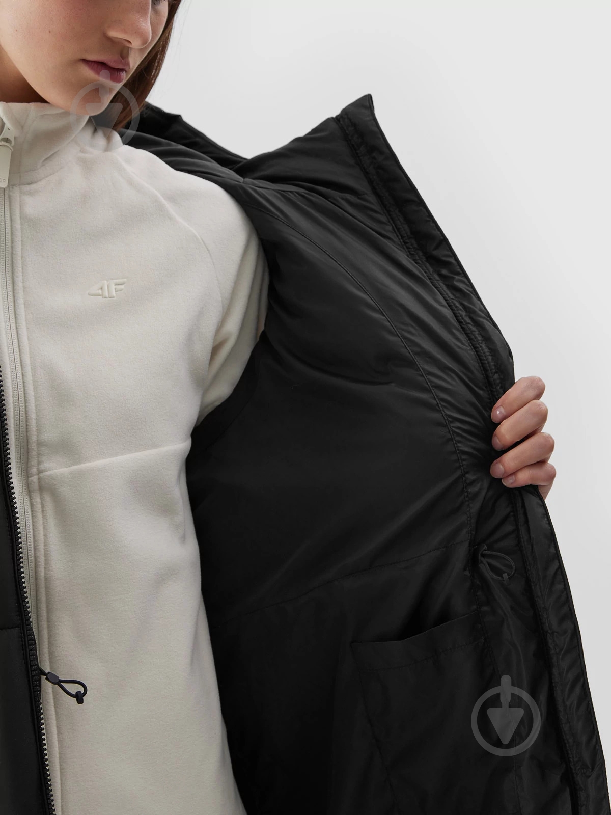 Жилет 4F VEST JACKET F065 4FRAW23TVJAF065-20S р.M черный - фото 5 Жилет 4F VEST JACKET F065 4FRAW23TVJAF065-20S р.M черный - фото 5