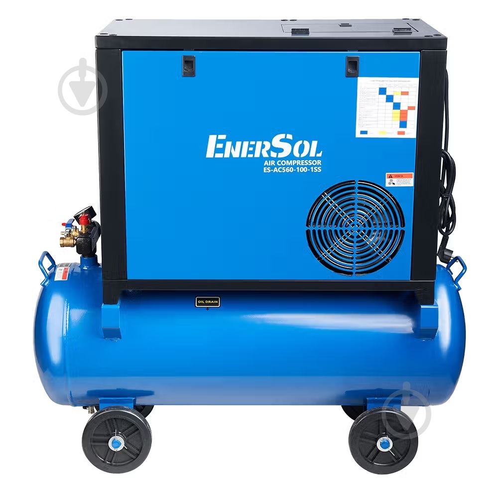 Компресор EnerSol ES-AC560-100-1SS - фото 4 Компресор EnerSol ES-AC560-100-1SS - фото 4