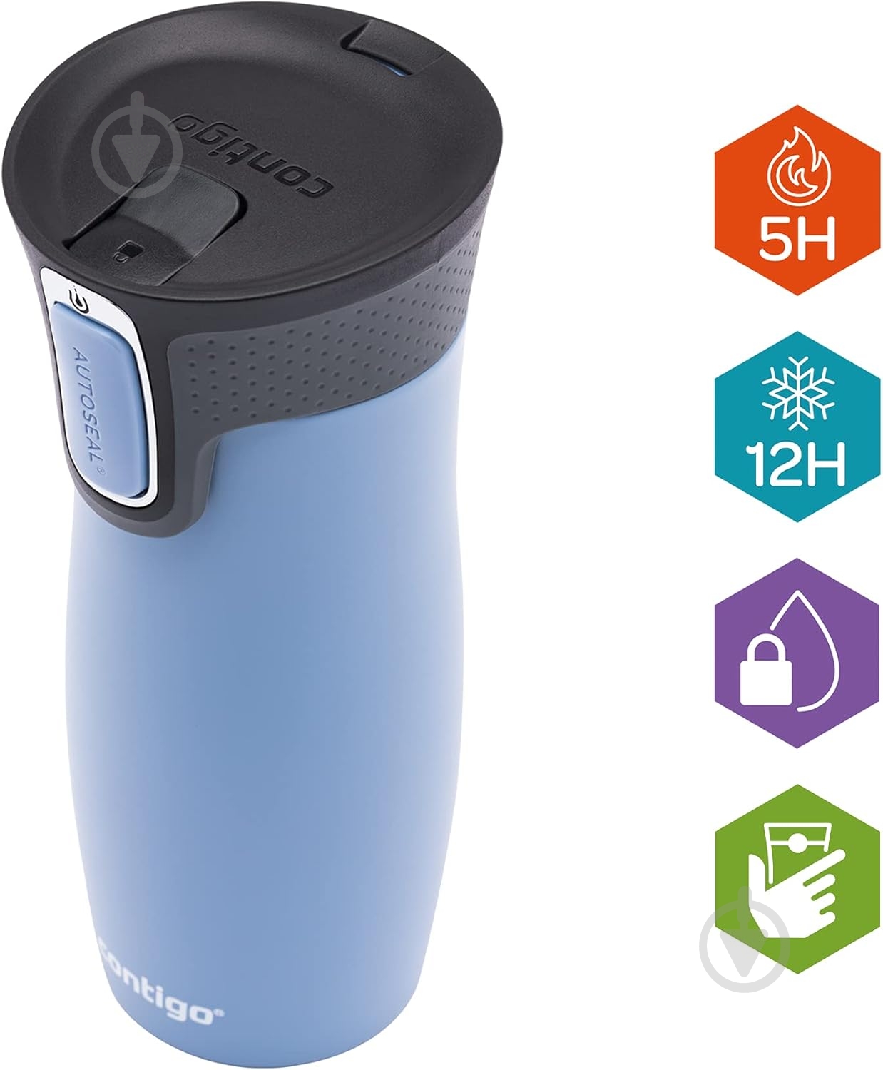 Термочашка Contigo WEST LOOP 0,47 л 06800289 - фото 12