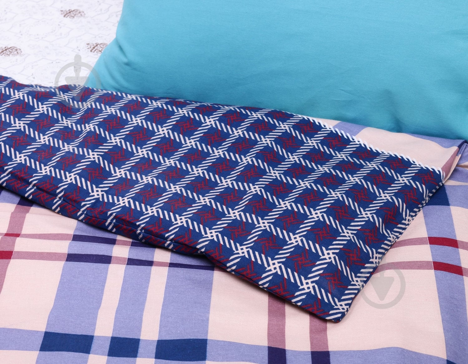 Пододеяльник бязь 160x215 см в ассортименте Home Line - фото 2