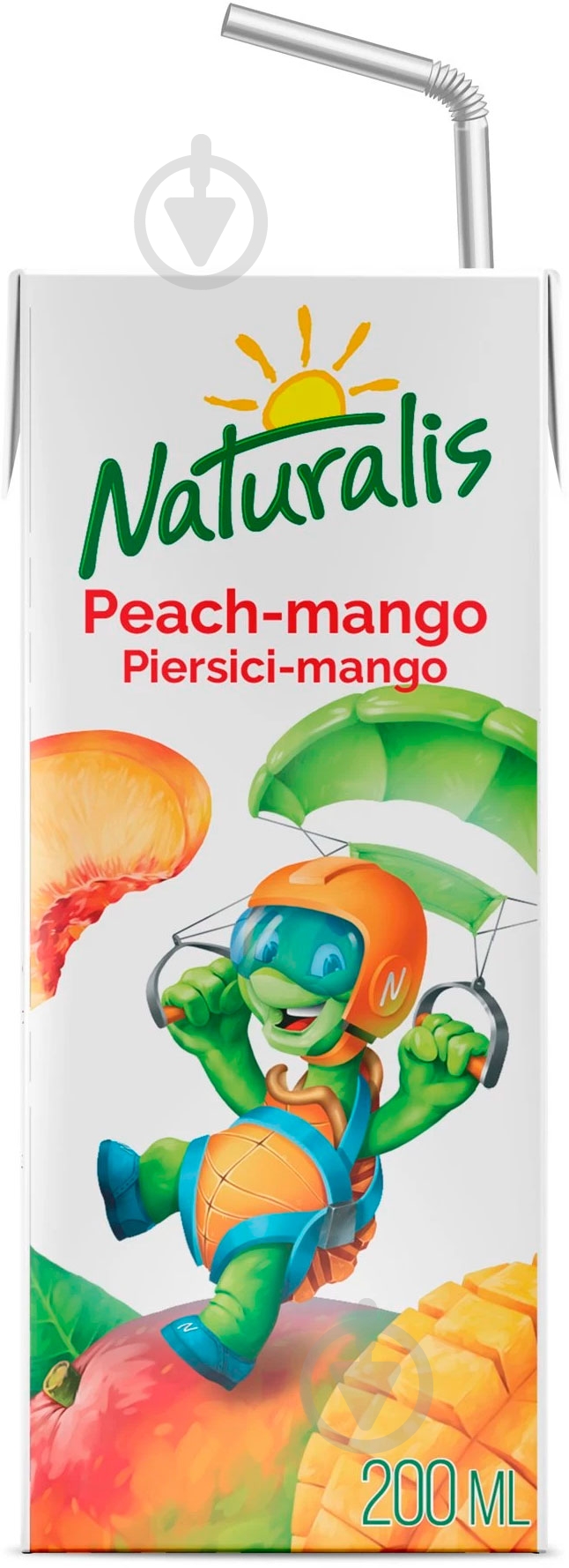 Сок Naturalis персик-манго 0,2л - фото 1