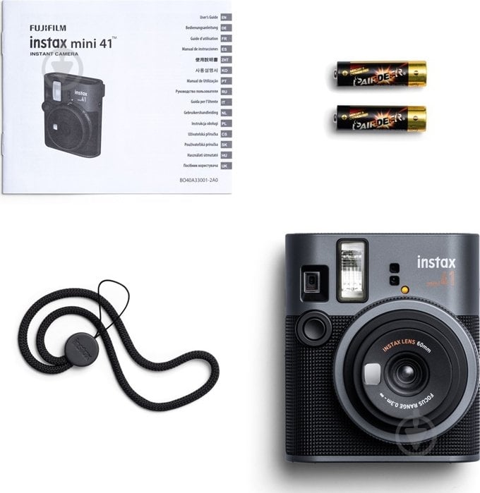 Фотокамера Fujifilm Instax Mini 41 black (16844434) - фото 14