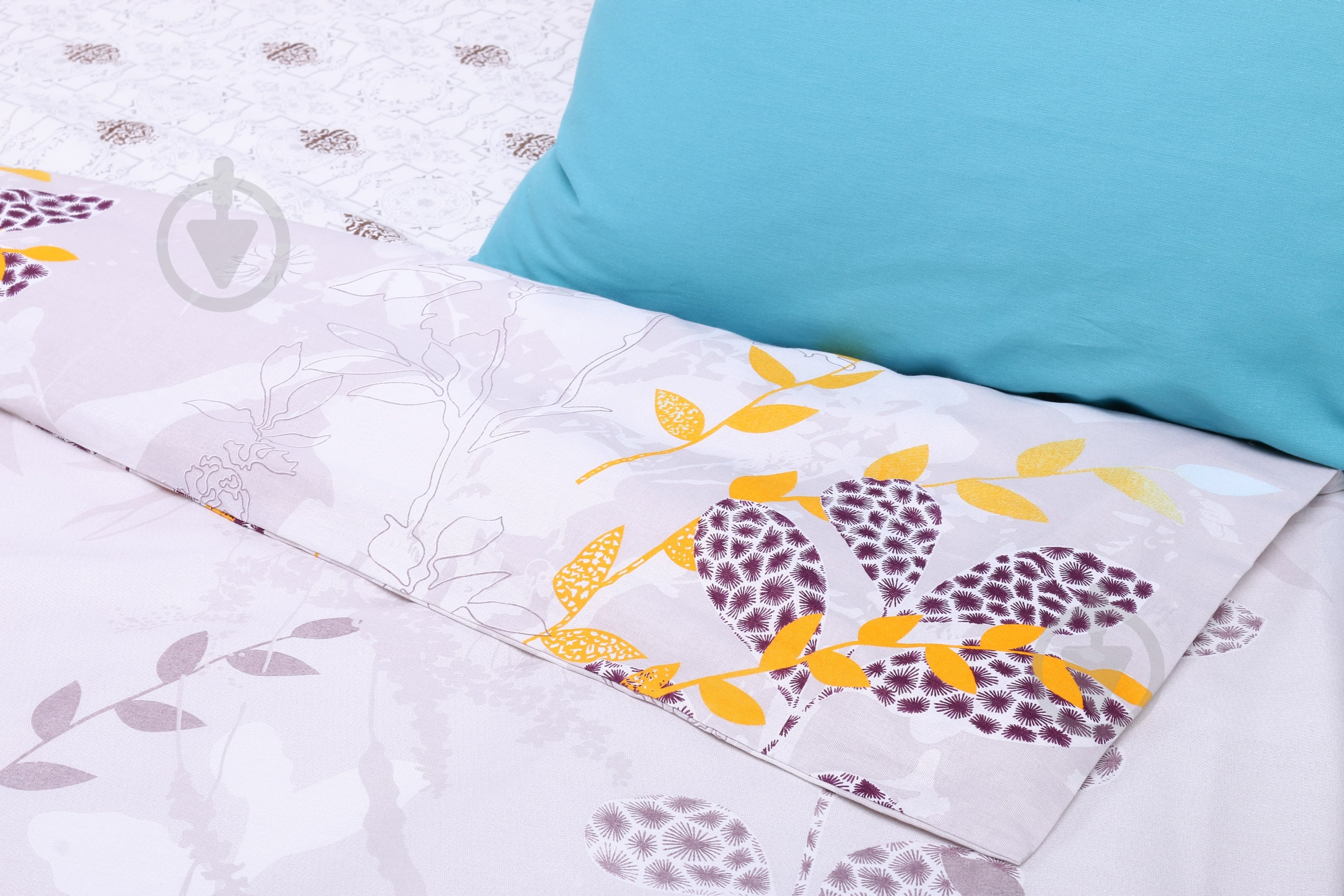 Пододеяльник бязь 200x215 см в ассортименте Home Line - фото 2