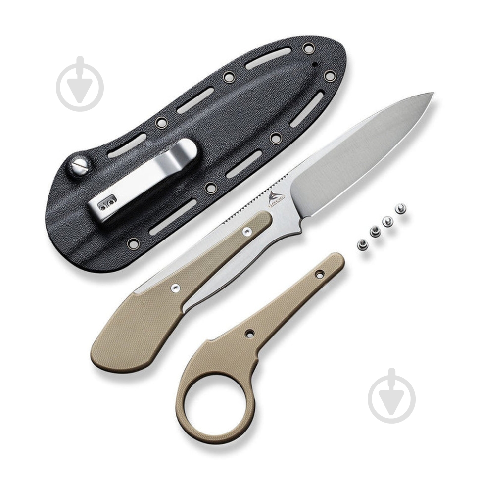 Ніж Civivi Full-Tang Varius, коричневый C22009D-2 - фото 1 Ніж Civivi Full-Tang Varius, коричневый C22009D-2 - фото 1