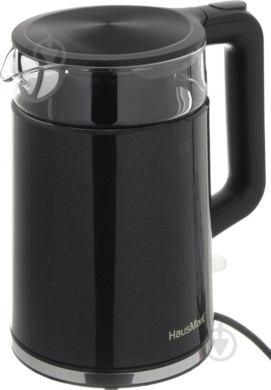 Электрочайник HausMark EK-17102 черный - фото 1