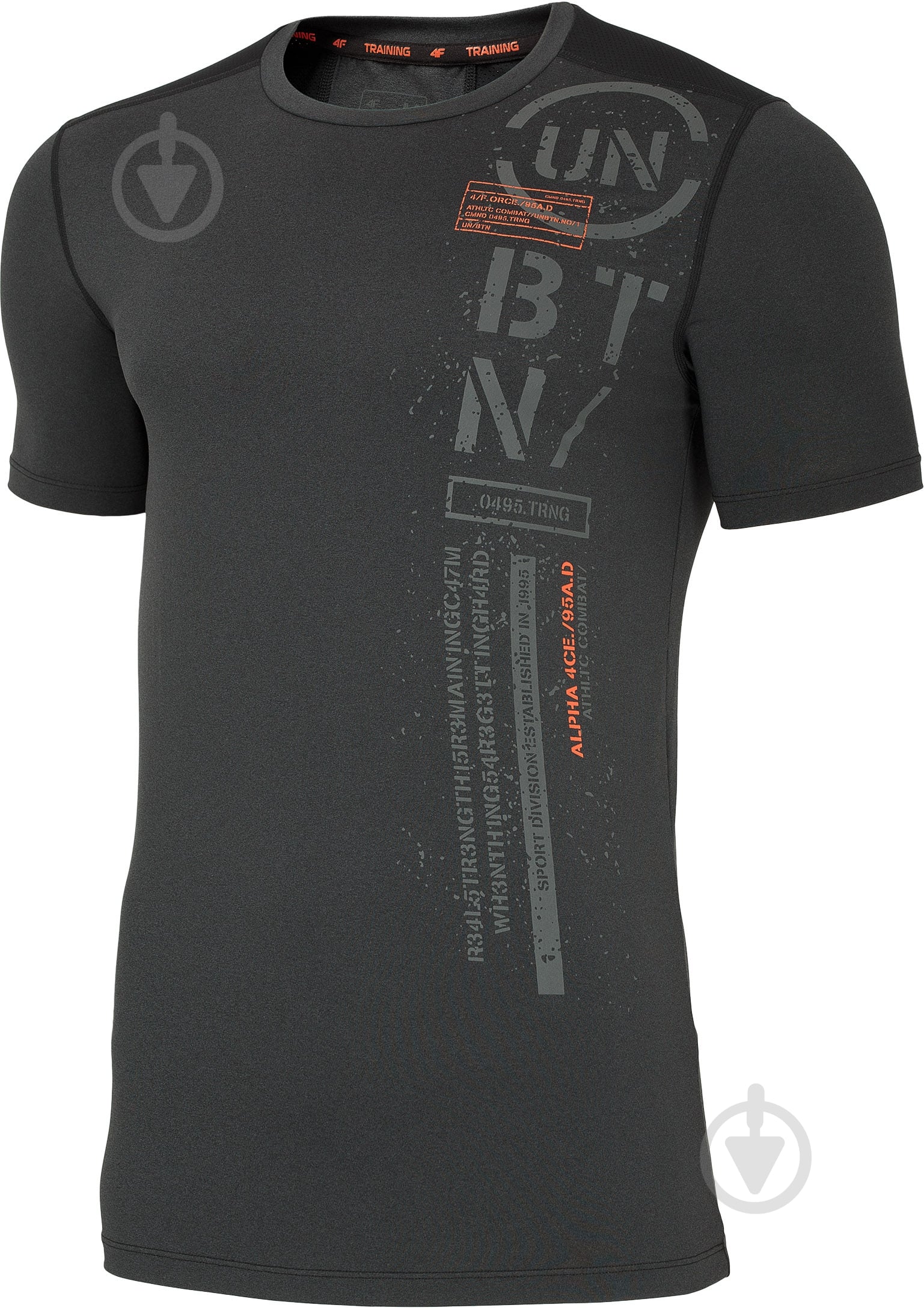 Футболка 4F D4Z20-TSMF204-23M р.2XL серый - фото 2