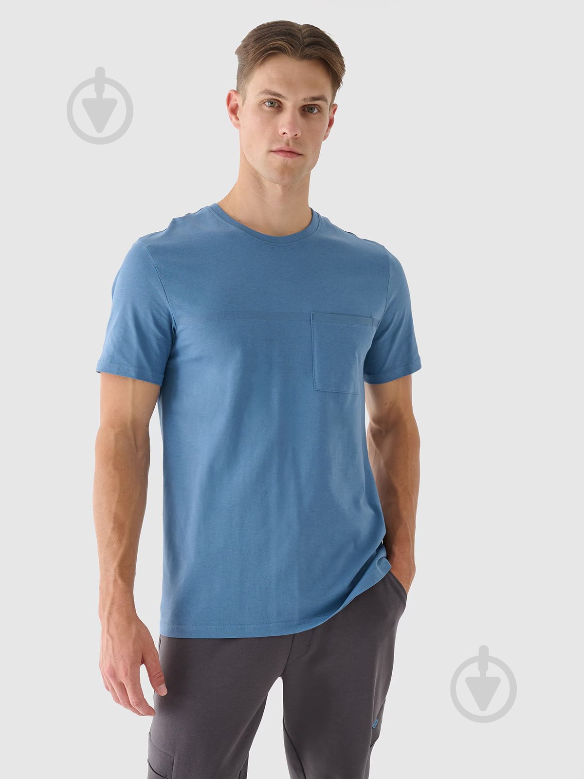 Футболка 4F 4FRSS24TTSHM2078-33S р.2XL голубой - фото 1