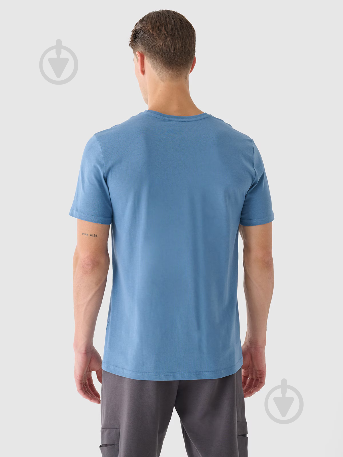 Футболка 4F 4FRSS24TTSHM2078-33S р.2XL голубой - фото 2