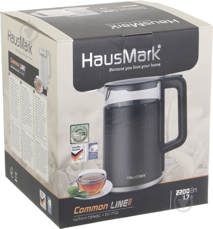 Электрочайник HausMark EK-17100 белый - фото 7 Электрочайник HausMark EK-17100 белый - фото 7