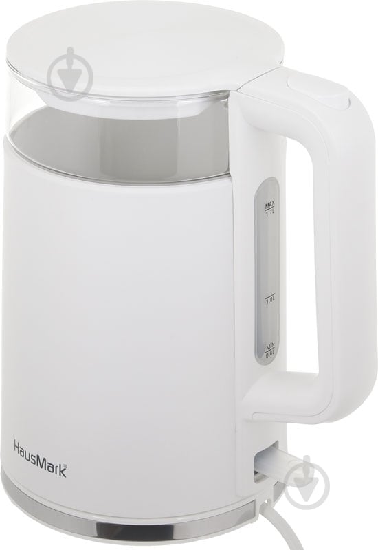 Электрочайник HausMark EK-17100 белый - фото 2 Электрочайник HausMark EK-17100 белый - фото 2