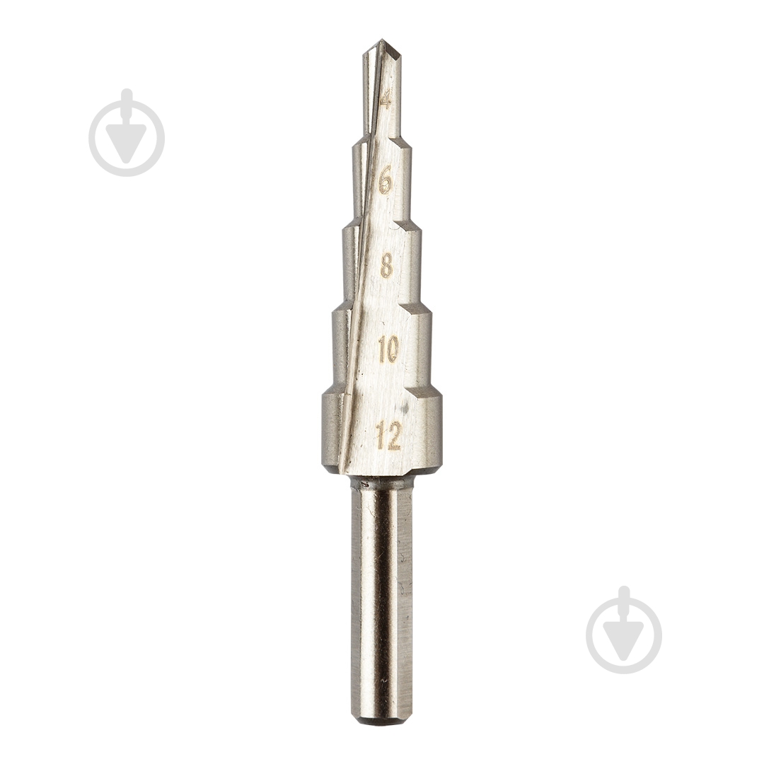 Сверло GRAPHITE 4-12 мм 54T302 - фото 1