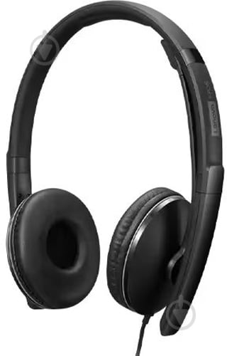 Навушники Lenovo Wired ANC Headset Gen 2 (Teams) black (4XD1M45627) - фото 2 Навушники Lenovo Wired ANC Headset Gen 2 (Teams) black (4XD1M45627) - фото 2