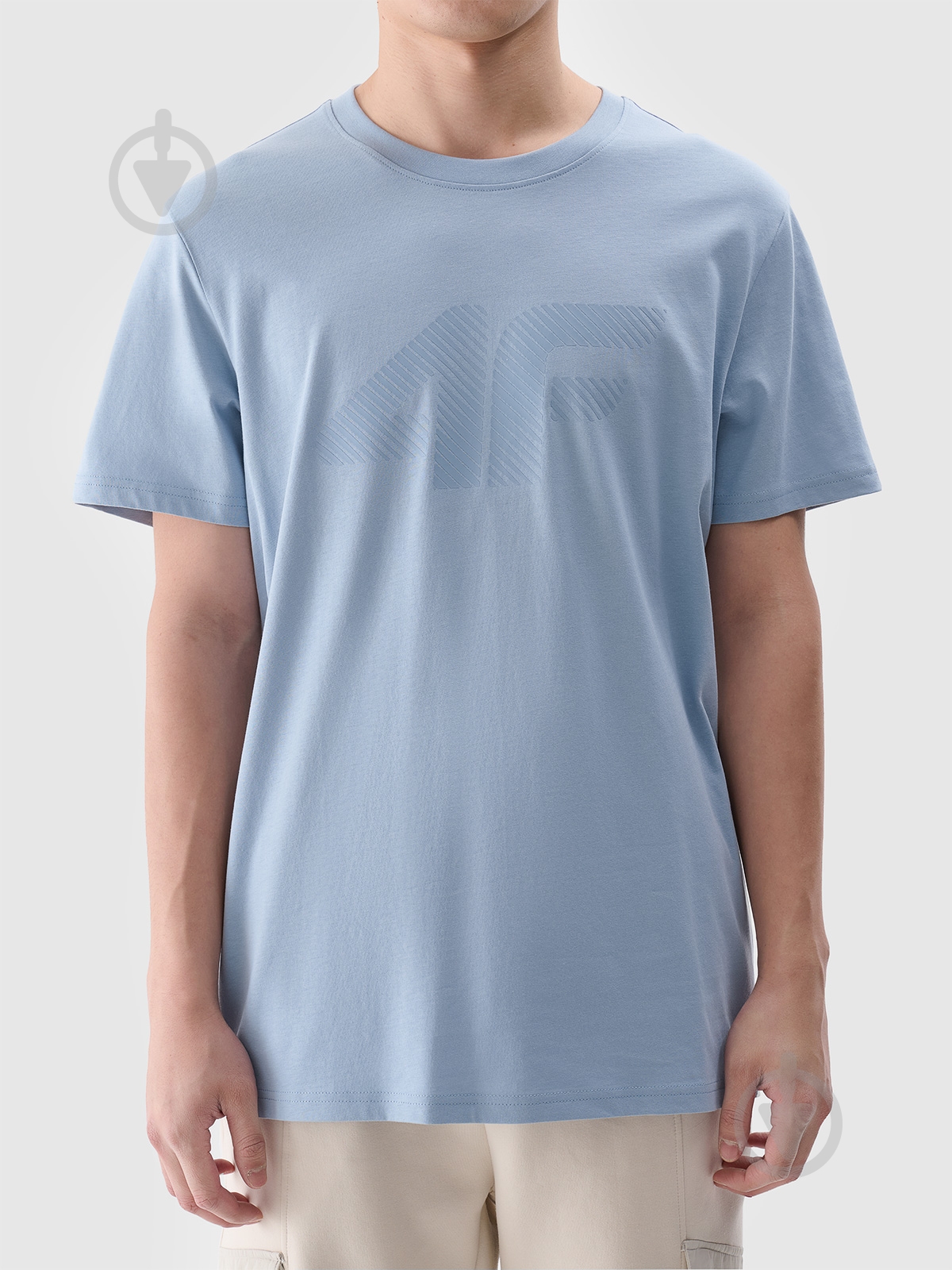 Футболка 4F TSHIRT M2075 4FWSS25TTSHM2075-34S р.2XL голубой - фото 5 Футболка 4F TSHIRT M2075 4FWSS25TTSHM2075-34S р.2XL голубой - фото 5