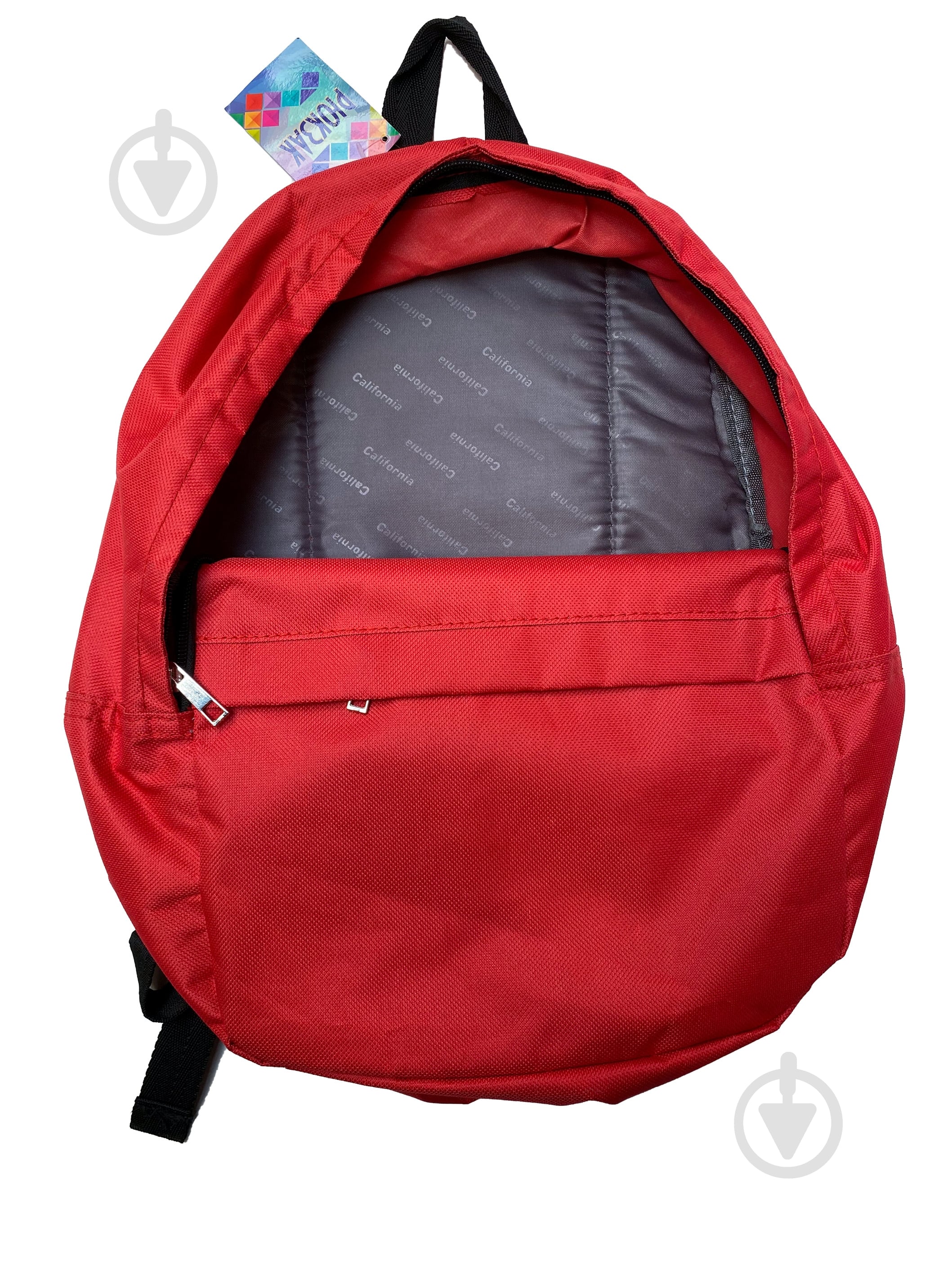 Рюкзак однотонный цвет в ассортименте - фото 18