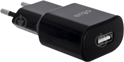 Зарядное устройство Ergo сетевое EWC-120 1xUSB Wall Charge - фото 1 Зарядное устройство Ergo сетевое EWC-120 1xUSB Wall Charge - фото 1
