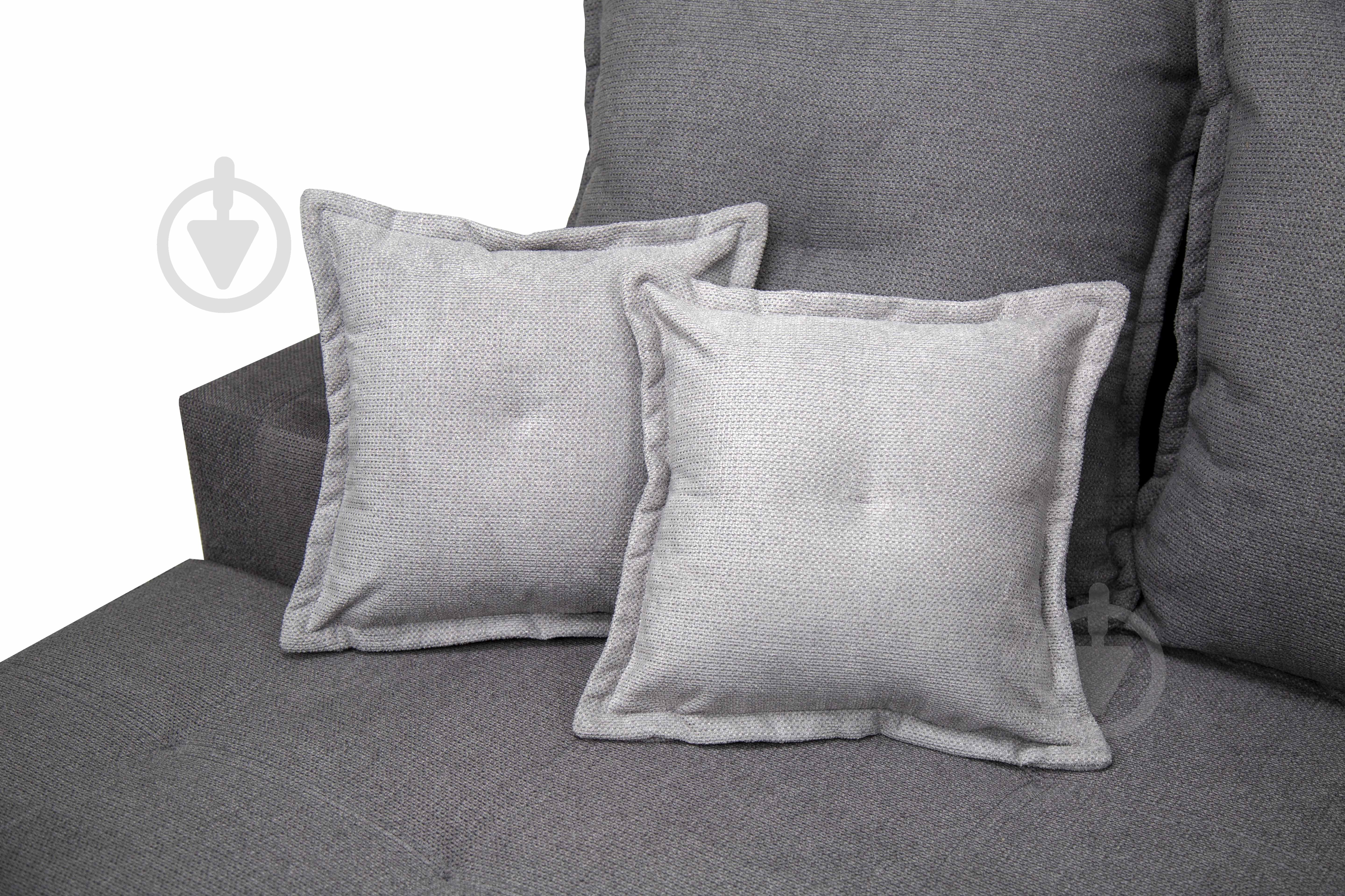 Диван угловой VECTOR Рио левый серый 2590x1570x1050 мм - фото 6