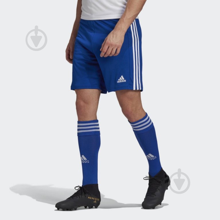 Шорти Adidas GK9156 р. 116 синій - фото 1 Шорти Adidas GK9156 р. 116 синій - фото 1