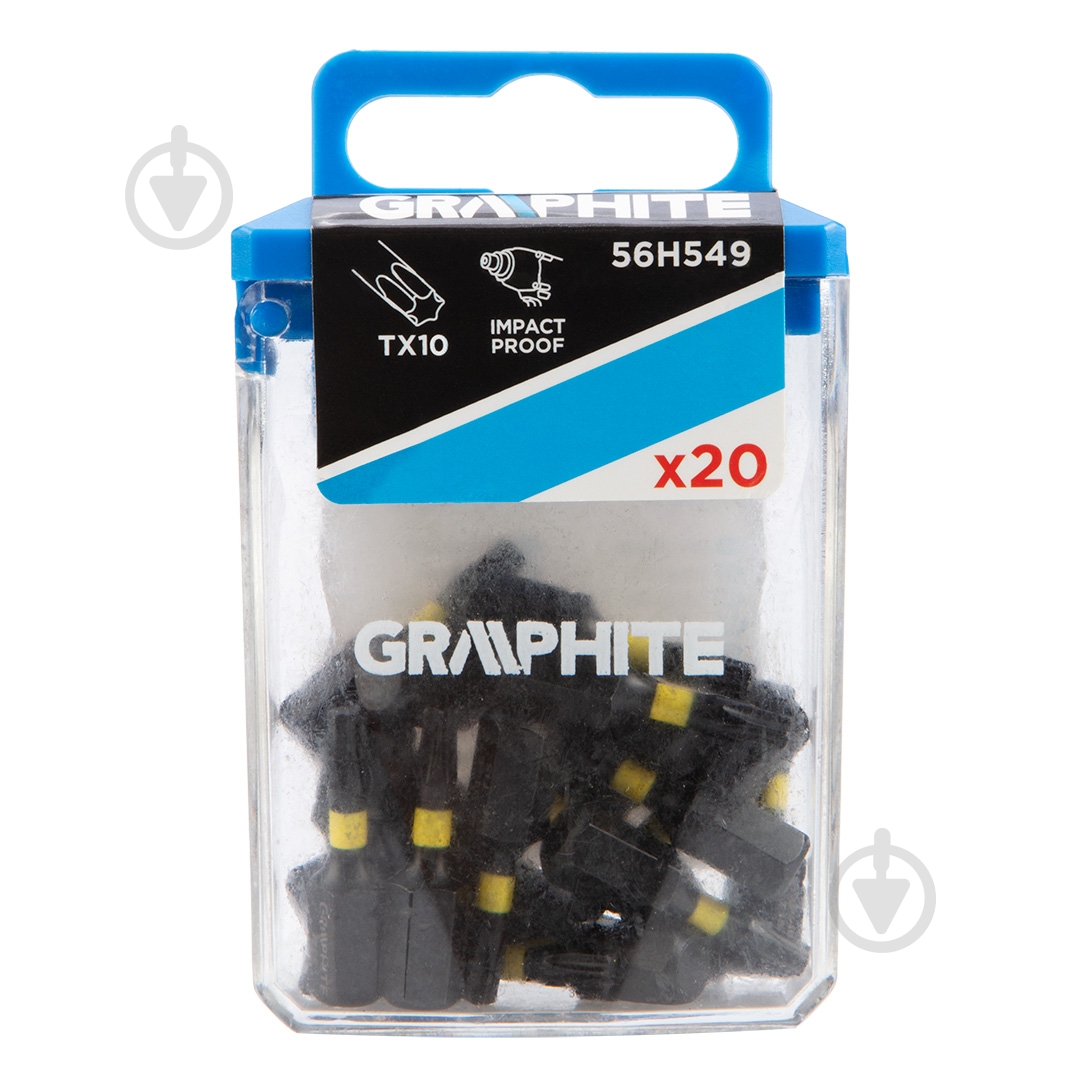 Біта ударна GRAPHITE 20 шт. 56H549 - фото 1