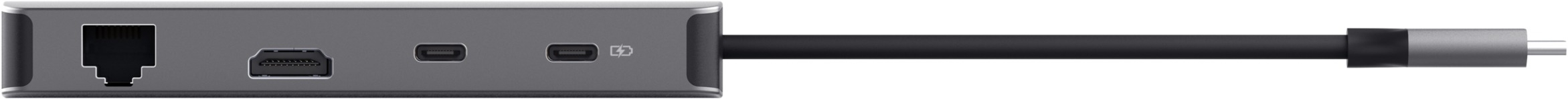 Адаптер Trust Dalyx 8in1 USB-C> 1xUSB-А 3.2/USB-A 2.0/2xUSB-С/HDMI/Ehernet/SD/microSD (25672_TRUST) - фото 5