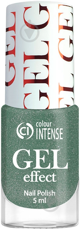 Лак для ногтей Colour Intense Gel Effect 65 048 Серебро 5 мл - фото 1