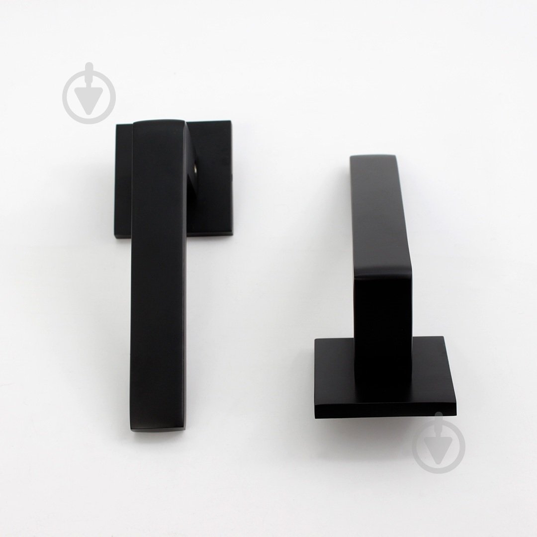 Ручка на розетке Comit kubic a матовый черный - фото 7