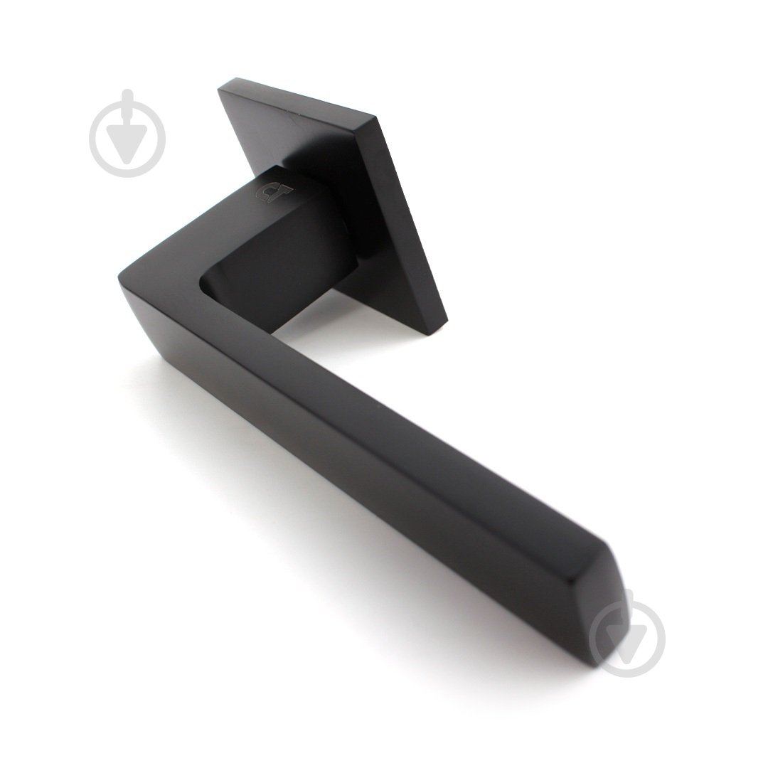 Ручка на розетке Comit kubic a матовый черный - фото 4