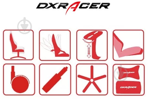 Кресло DXRacer FORMULA OH/FE57/N черный - фото 7