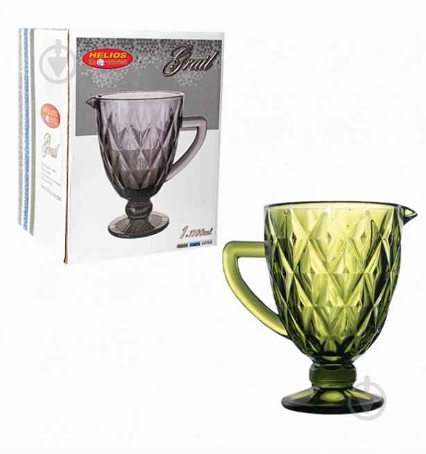 Кувшин Helios Изумруд 1,1 л - фото 2