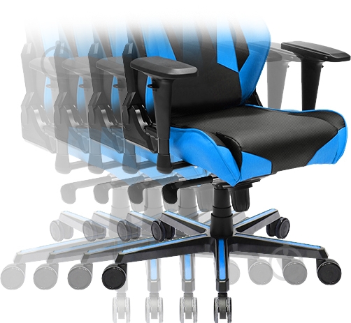 Крісло DXRacer FORMULA OH/FE57/NB чорний/синій - фото 3 Крісло DXRacer FORMULA OH/FE57/NB чорний/синій - фото 3
