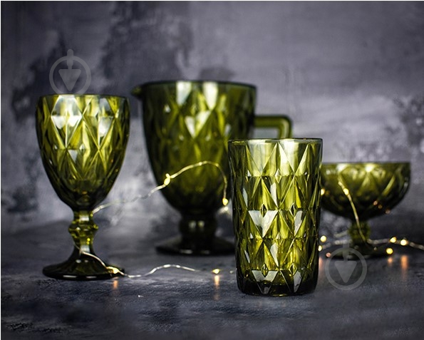 Бокал для вина Helios Изумруд 320 мл - фото 3