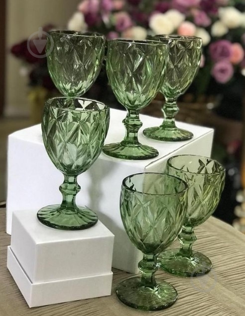 Бокал для вина Helios Изумруд 320 мл - фото 2