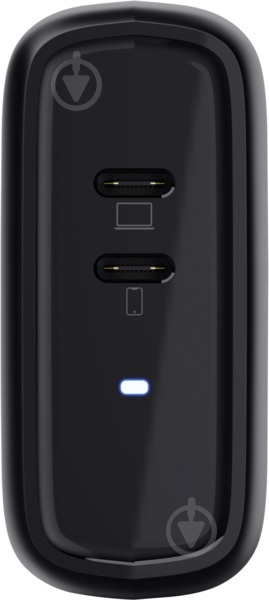 Мережевий зарядний пристрій Trust Maxo 65 Вт 2xUSB-C PD (25380_TRUST) - фото 2