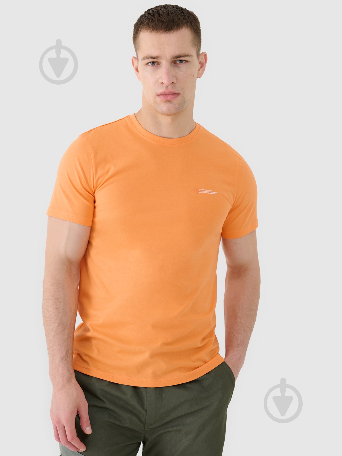 Футболка 4F TSHIRT M2003 4FWSS25TTSHM2003-70S р.2XL помаранчевий - фото 1 Футболка 4F TSHIRT M2003 4FWSS25TTSHM2003-70S р.2XL помаранчевий - фото 1