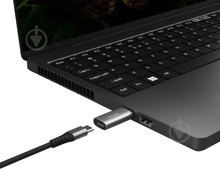 Адаптер Trust USB-C - USBA 3.2 2 шт сірий (25573_TRUST) - фото 4
