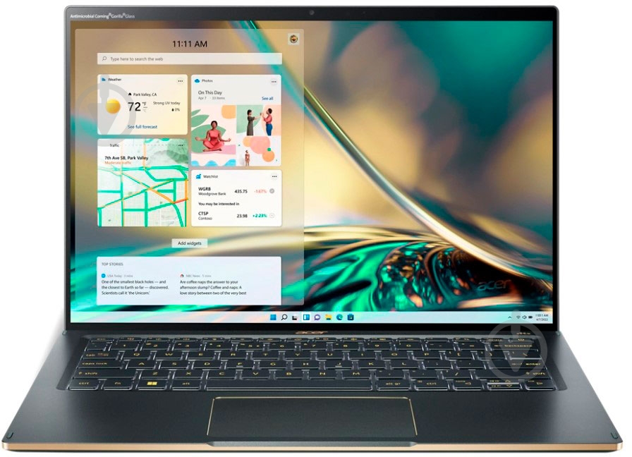 Ноутбук Acer Swift 5 SF514-56T-50QP 14" (NX.K0HEU.006) mist green - фото 1 Ноутбук Acer Swift 5 SF514-56T-50QP 14" (NX.K0HEU.006) mist green - фото 1