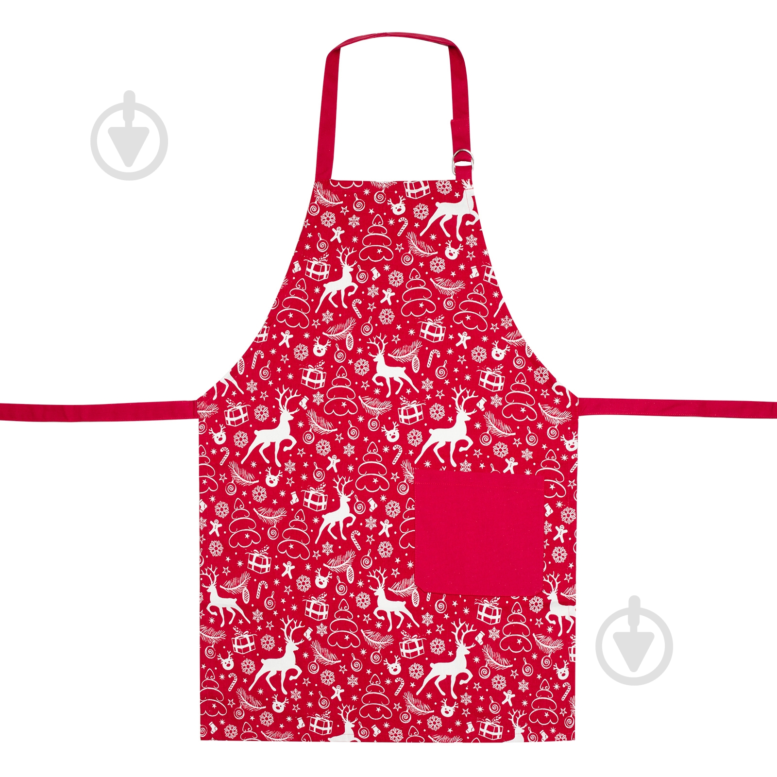 Фартук красный с рисунком Homeline - фото 1 Фартук красный с рисунком Homeline - фото 1