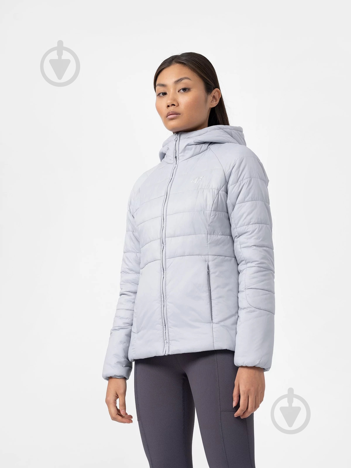 Пуховик женский зимний 4F WOMEN'S JACKET KUDP017 H4Z22-KUDP017-34S р.L серый - фото 1 Пуховик женский зимний 4F WOMEN'S JACKET KUDP017 H4Z22-KUDP017-34S р.L серый - фото 1