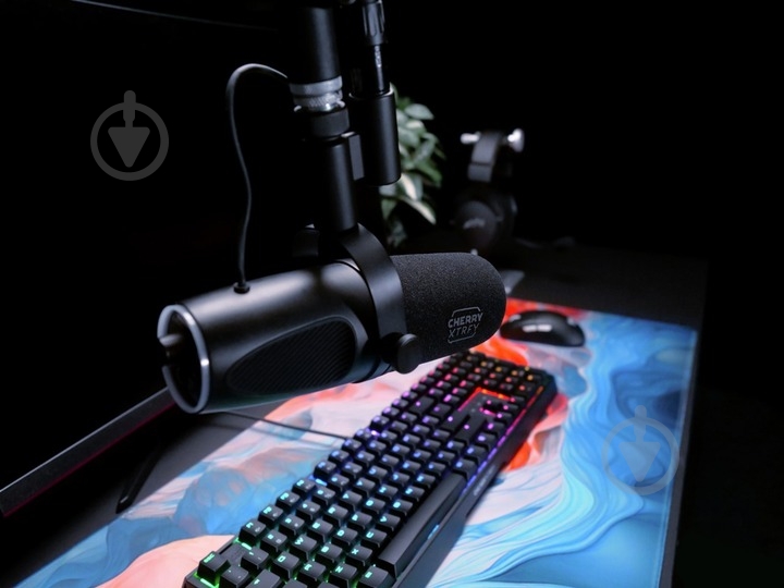 Мікрофон Cherry Xtrfy NGALE X Black (CX-NGALE-X-RGB-BLACK) - фото 7 Мікрофон Cherry Xtrfy NGALE X Black (CX-NGALE-X-RGB-BLACK) - фото 7