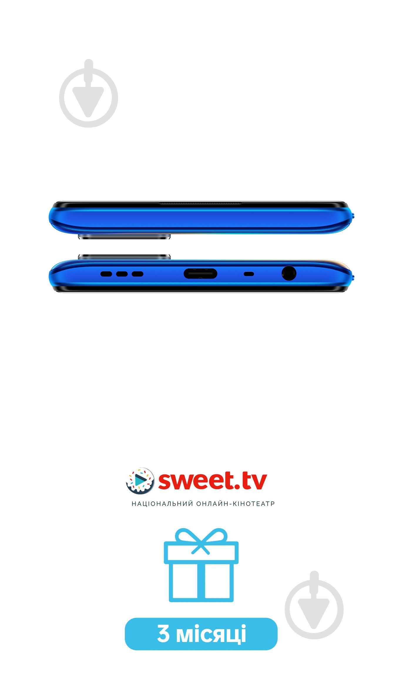Смартфон OPPO A55 4/64GB rainbow blue (CPH2325) - фото 9 Смартфон OPPO A55 4/64GB rainbow blue (CPH2325) - фото 9