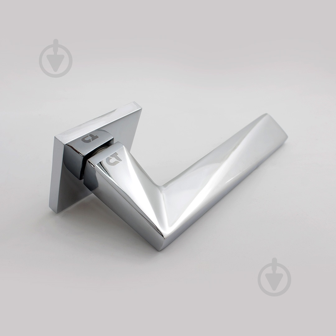 Ручка на розетці Comit novelty а полірований хром - фото 2 Ручка на розетці Comit novelty а полірований хром - фото 2